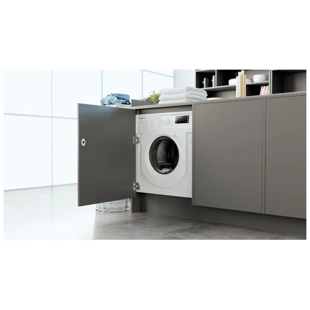 Hotpoint BIWDHG75148UKN Anti-stain 7+5kg Built-in Washer Dryer