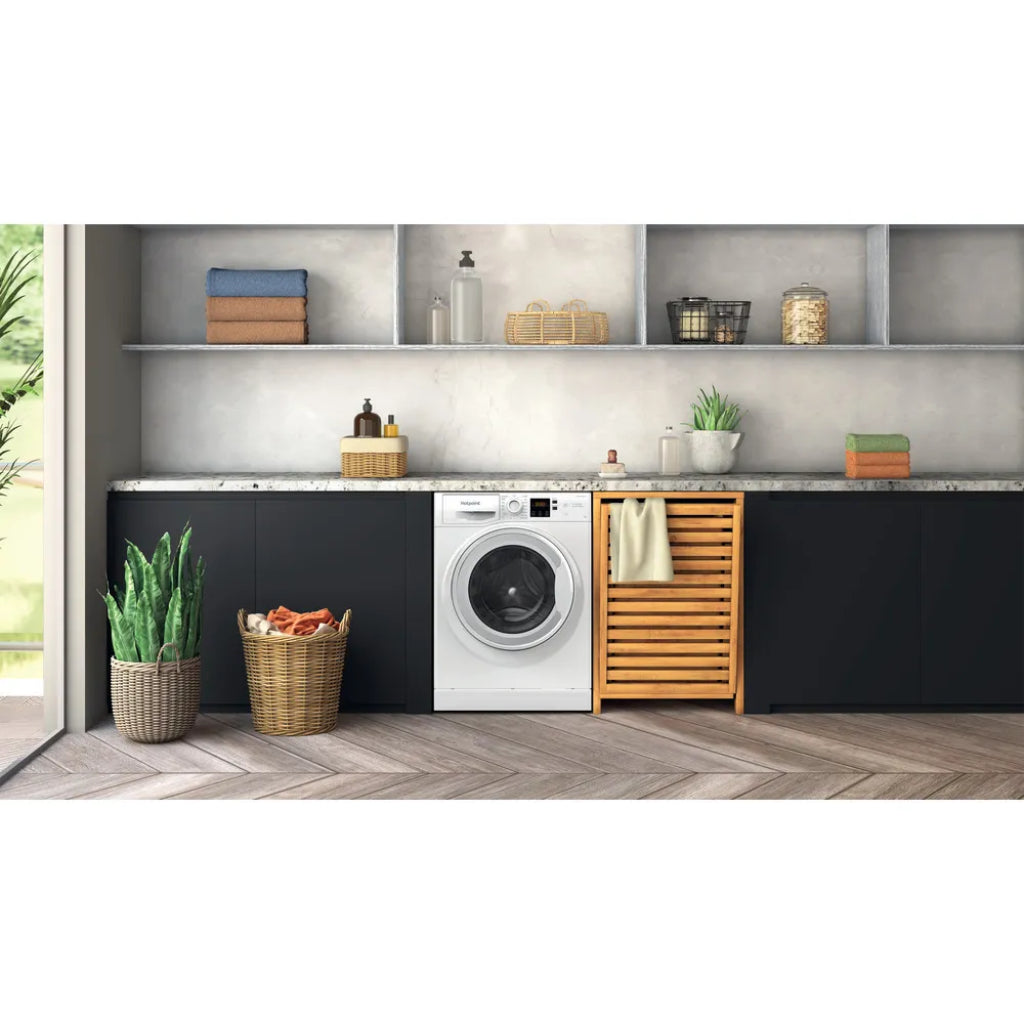 Hotpoint NSWF 7469 W UK Freestanding 7kg Washing Machine with Anti-stain