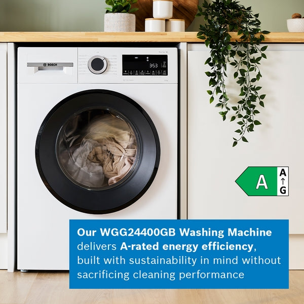 Bosch WGG24400GB, Washing machine, front loader