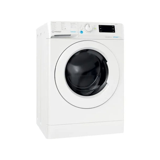 Indesit BDE 86436X W UK N, Freestanding washer dryer: 8kg / 6 kg - 1400 rpm