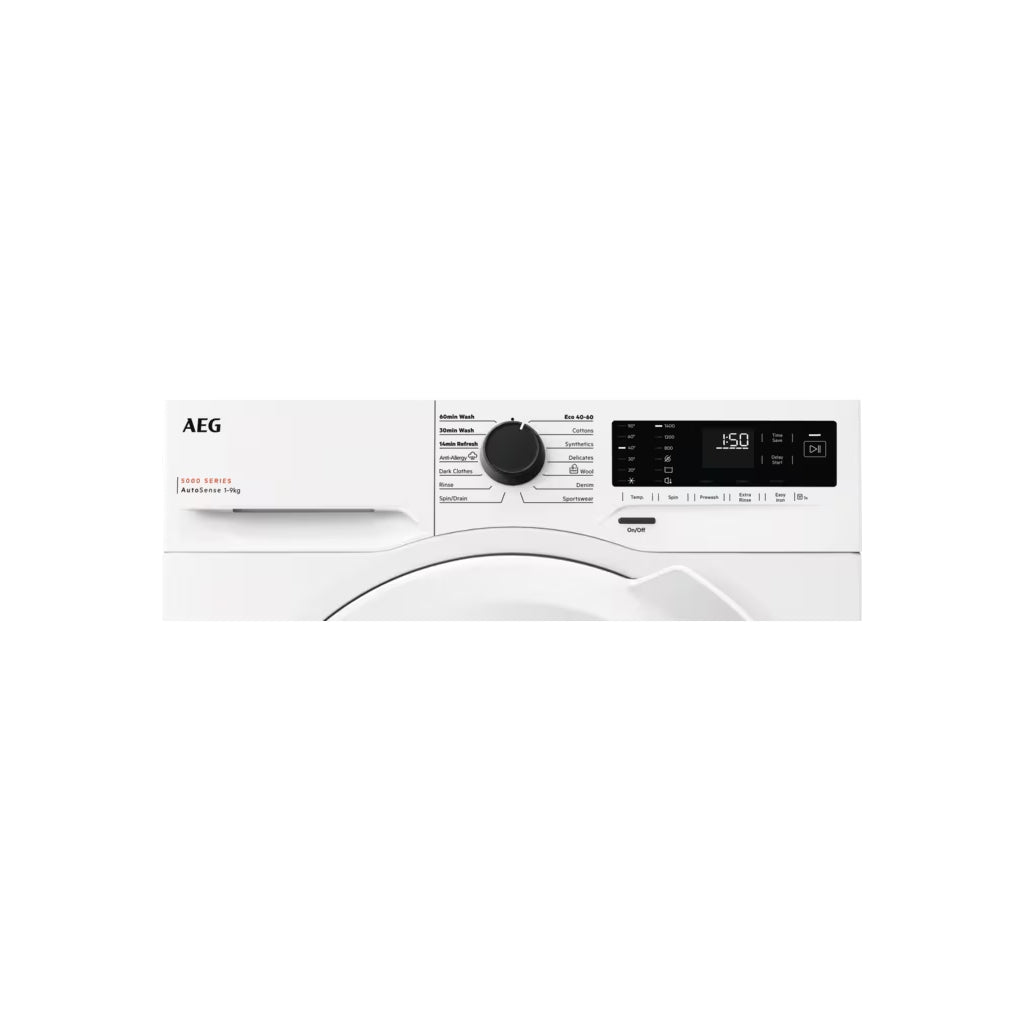 AEG LFX50942B Freestanding Washing Machine 9 kg
