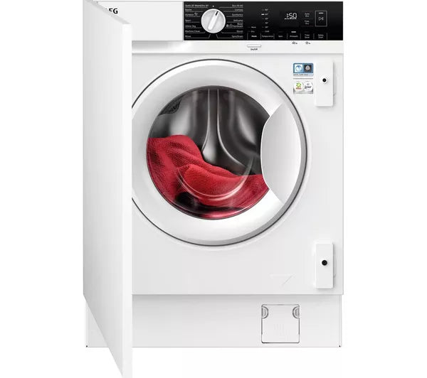 AEG 6000 Series LX6WG84634BI Integrated 8Kg / 4Kg Washer Dryer with 1600 rpm - White