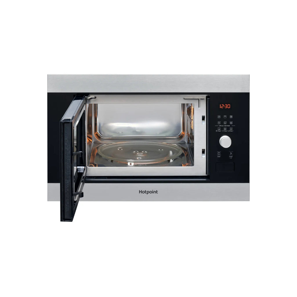 Hotpoint MF25G IX H Built In Microwave with Grill